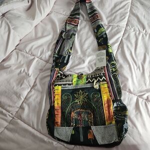Rising International Colorful Patchwork Shoulder Bag